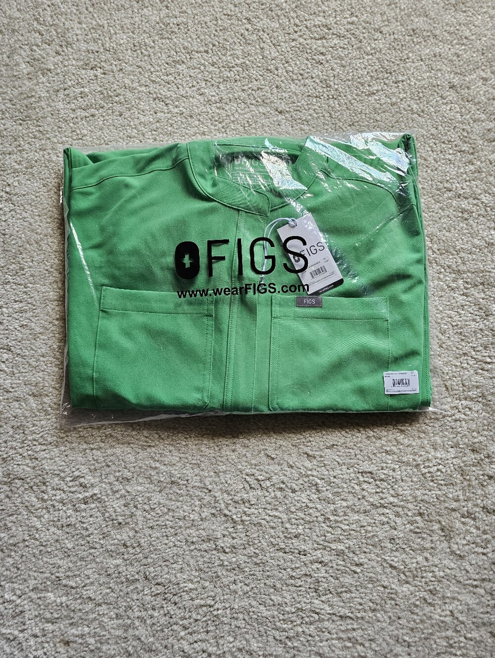 FIGS EMERALD RAFAELA SCRUB JUMPSUIT